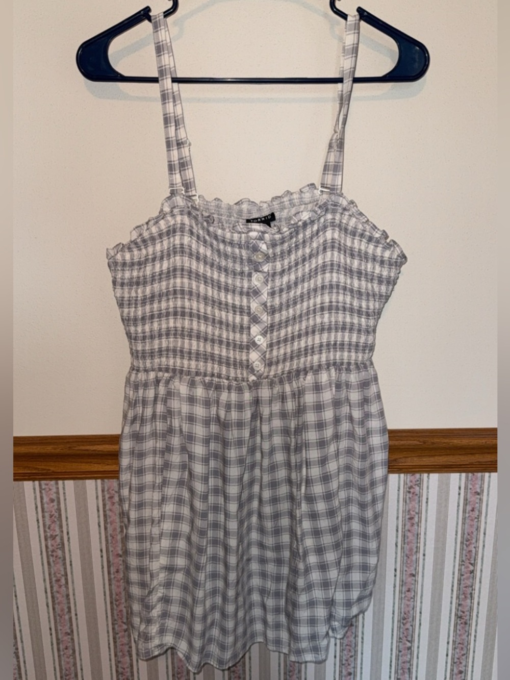 Torrid Plus Size Babydoll Square Neck Tank Women’s 2X